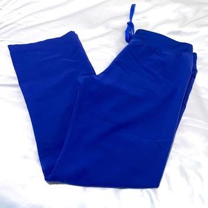 Scrub pants, Livingston style, M, bright blue